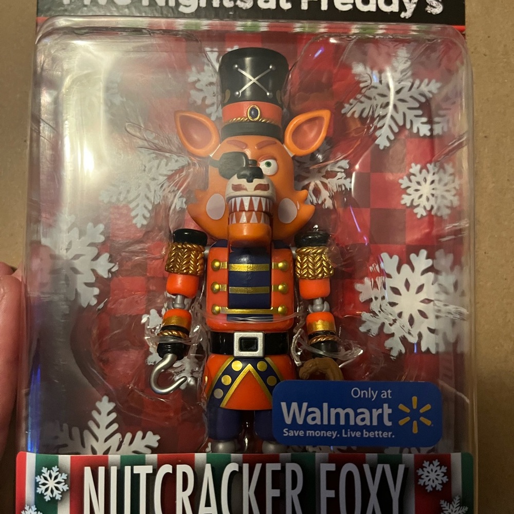 FUNKO Five Nights At Freddy's NUTCRACKER FOXY 5" Holiday FNAF Figure 2023 NEW!!